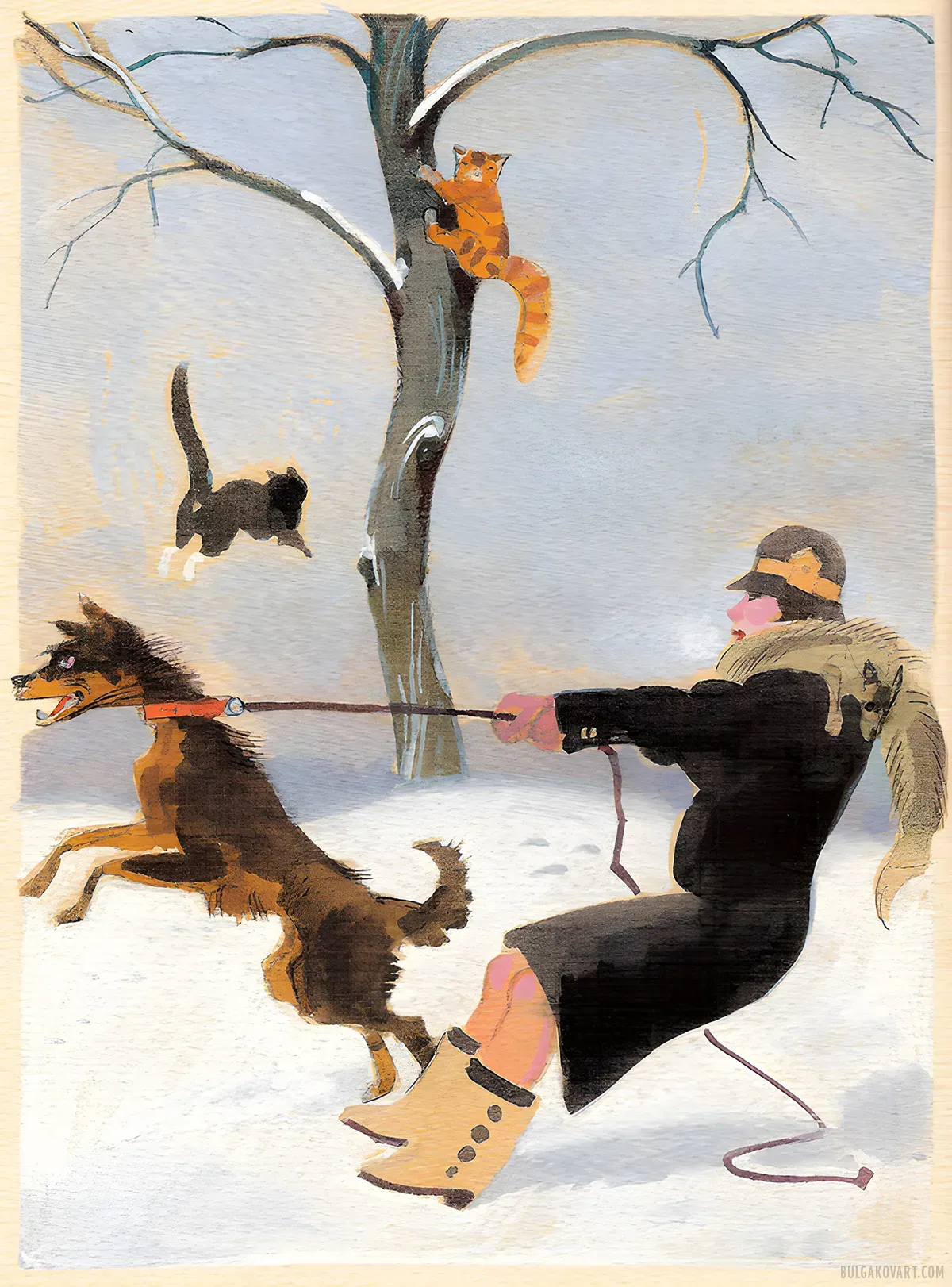 Иллюстрация №4 | Михаил Булгаков, «Собачье сердце»