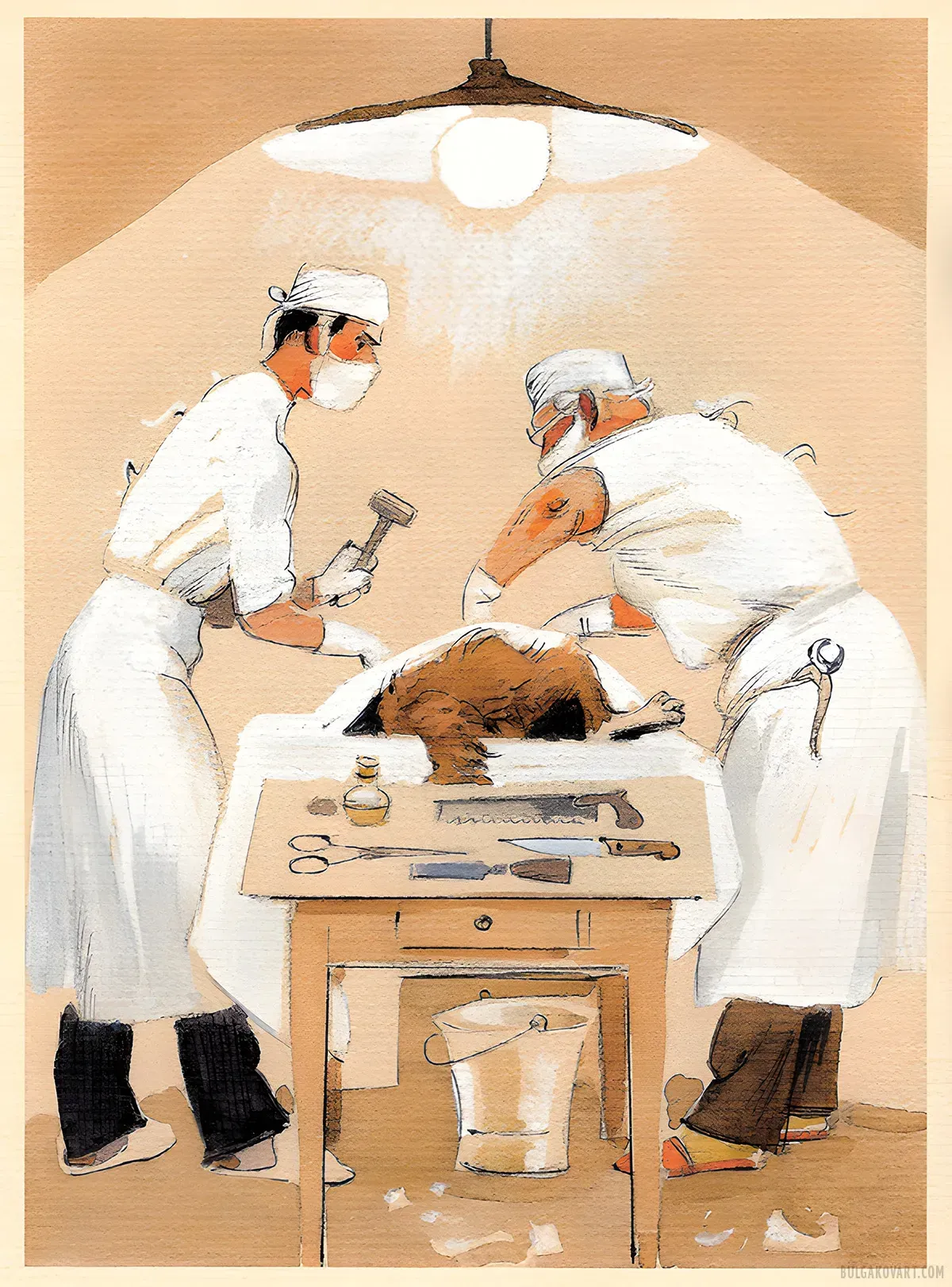 Иллюстрация №5 | Михаил Булгаков, «Собачье сердце»