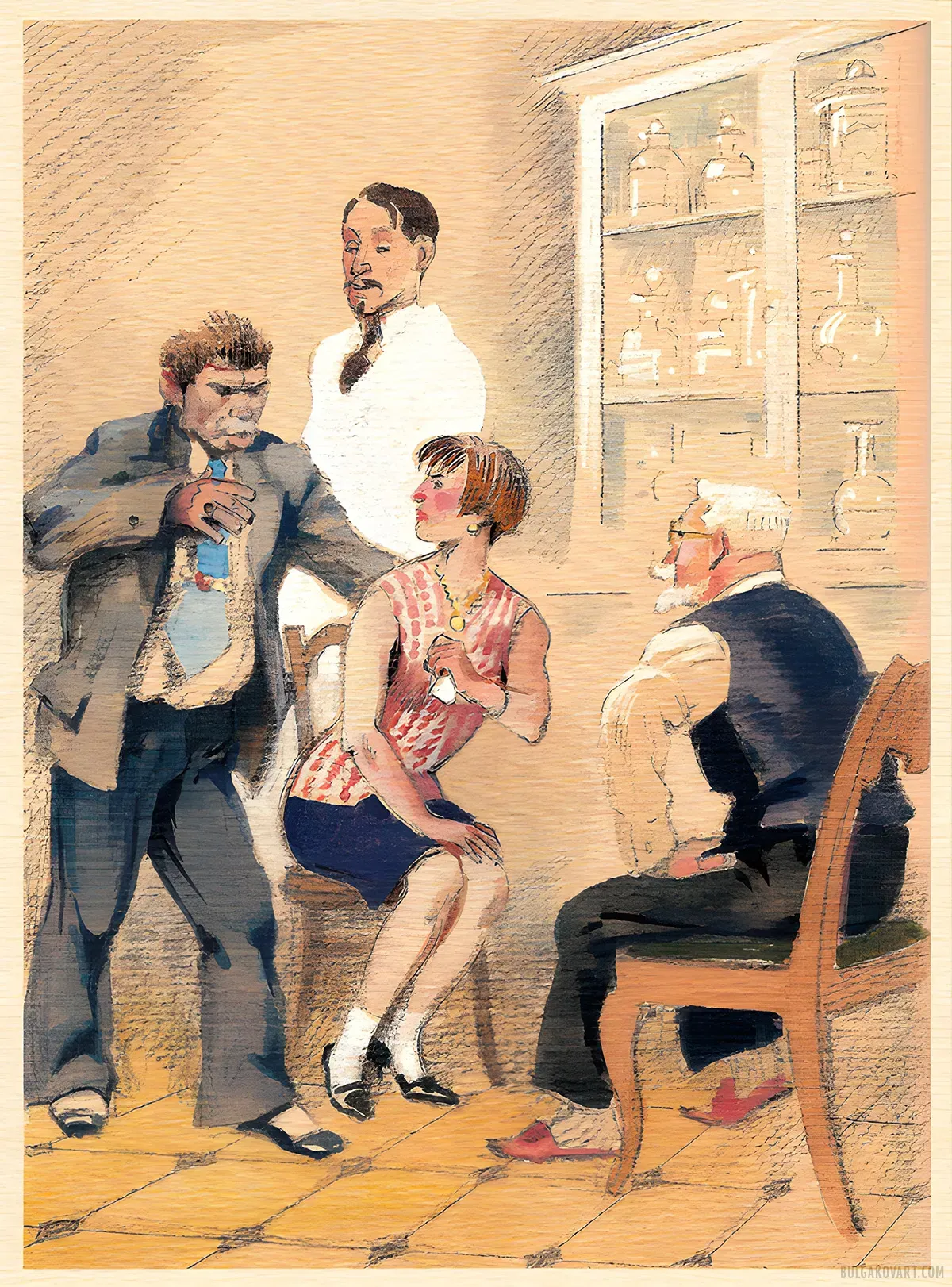 Иллюстрация №10 | Михаил Булгаков, «Собачье сердце»