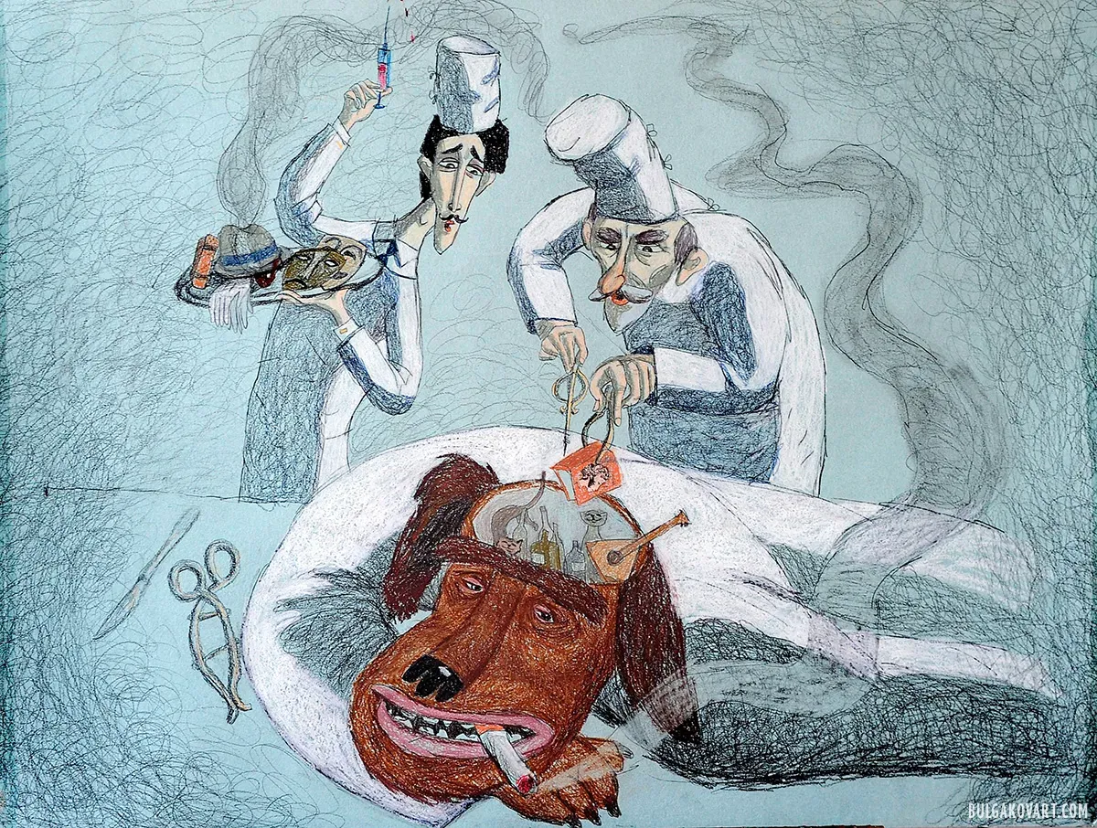 Иллюстрация №8 | Михаил Булгаков, «Собачье сердце»