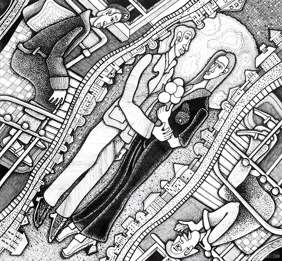 Иллюстрация №4 | Михаил Булгаков, «Мастер и Маргарита»