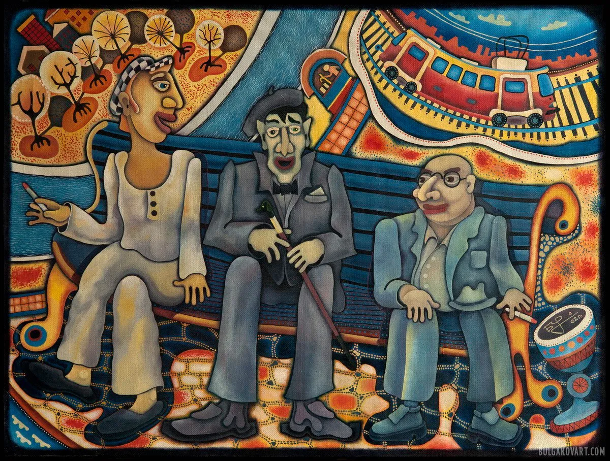 Иллюстрация №1 | Михаил Булгаков, «Мастер и Маргарита»