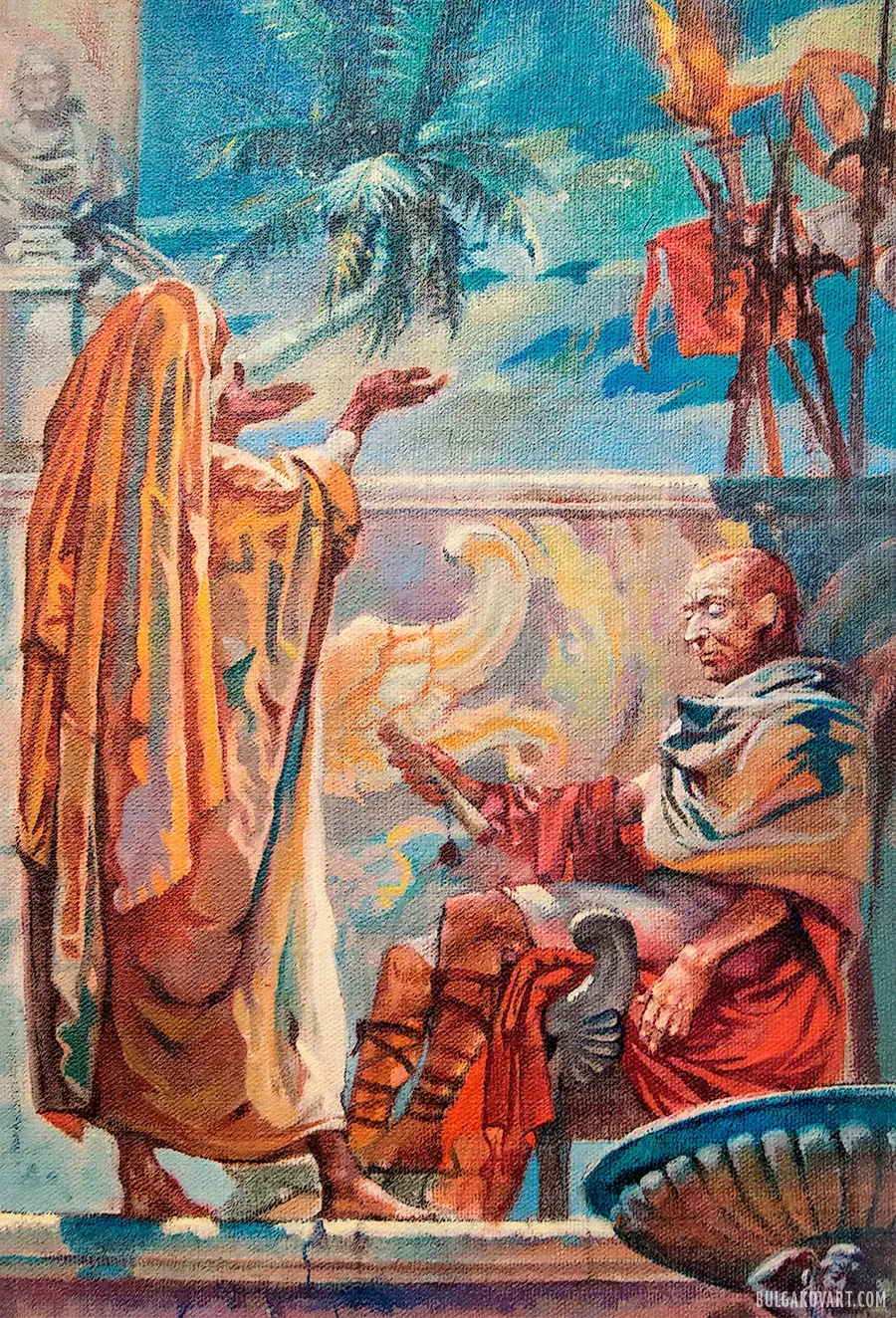 Римский прокуратор и Иешуа | Михаил Булгаков, «Мастер и Маргарита»