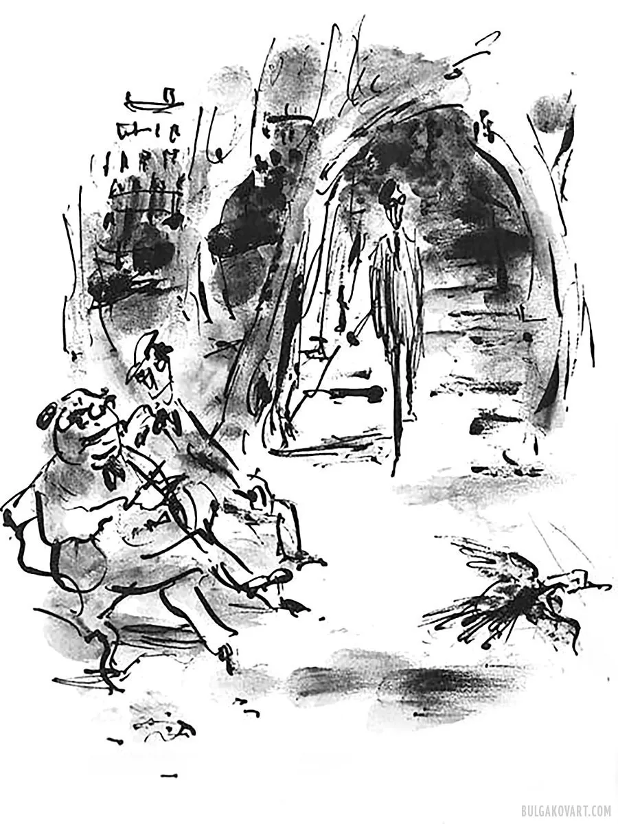 Иллюстрация №1 | Михаил Булгаков, «Мастер и Маргарита»