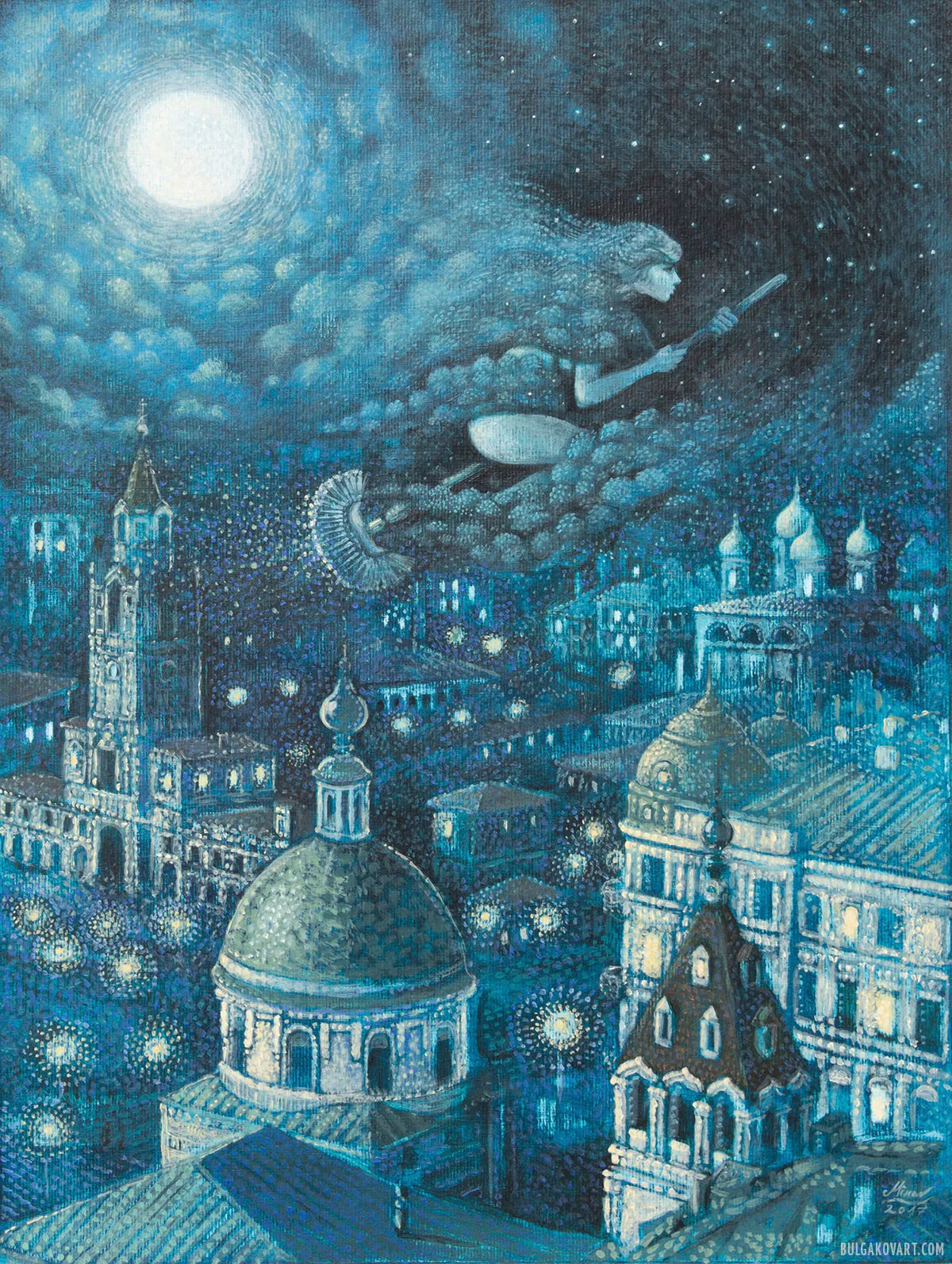 Маргарита на метле | Михаил Булгаков, «Мастер и Маргарита»