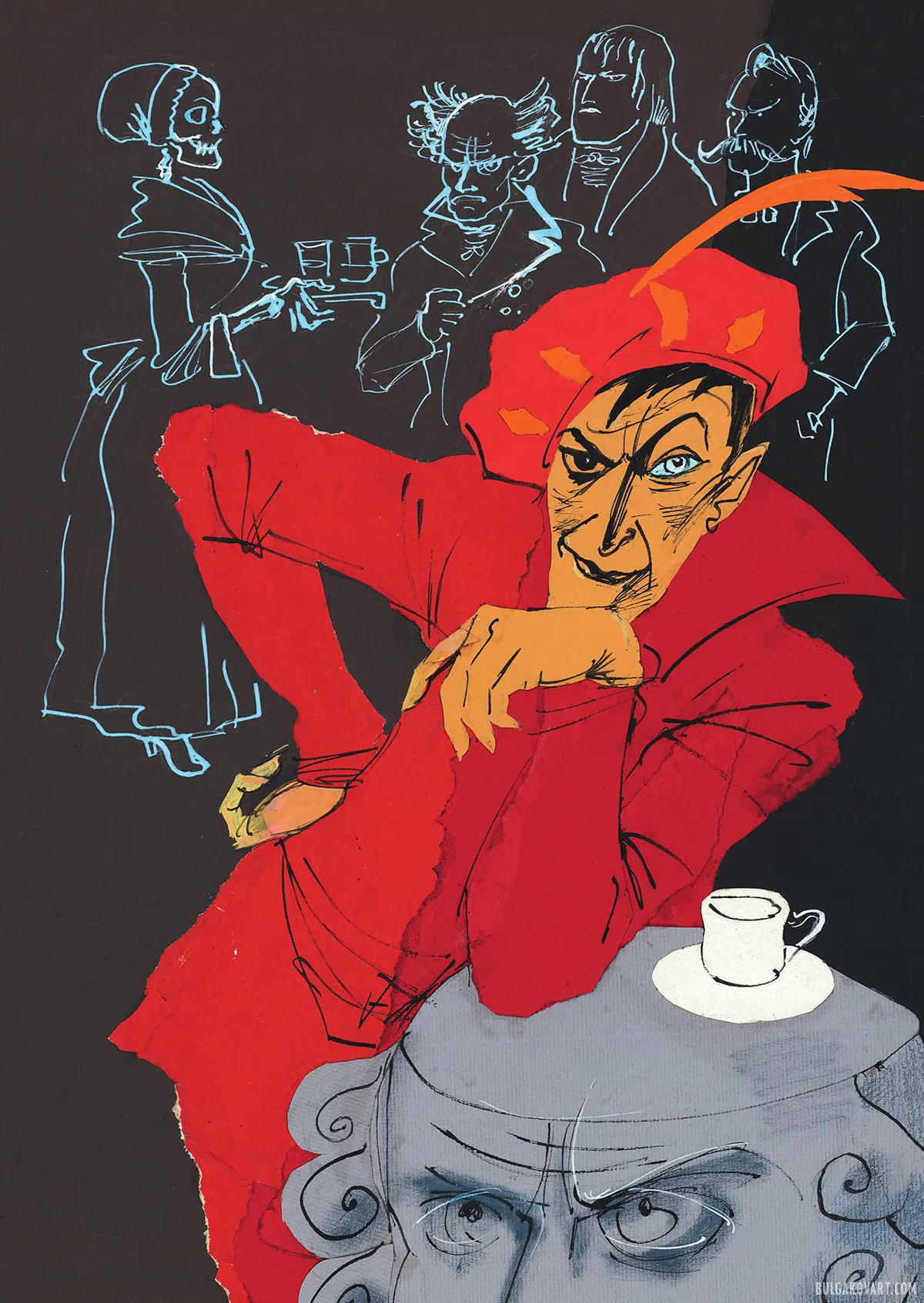 Иллюстрация №2 | Михаил Булгаков, «Мастер и Маргарита»