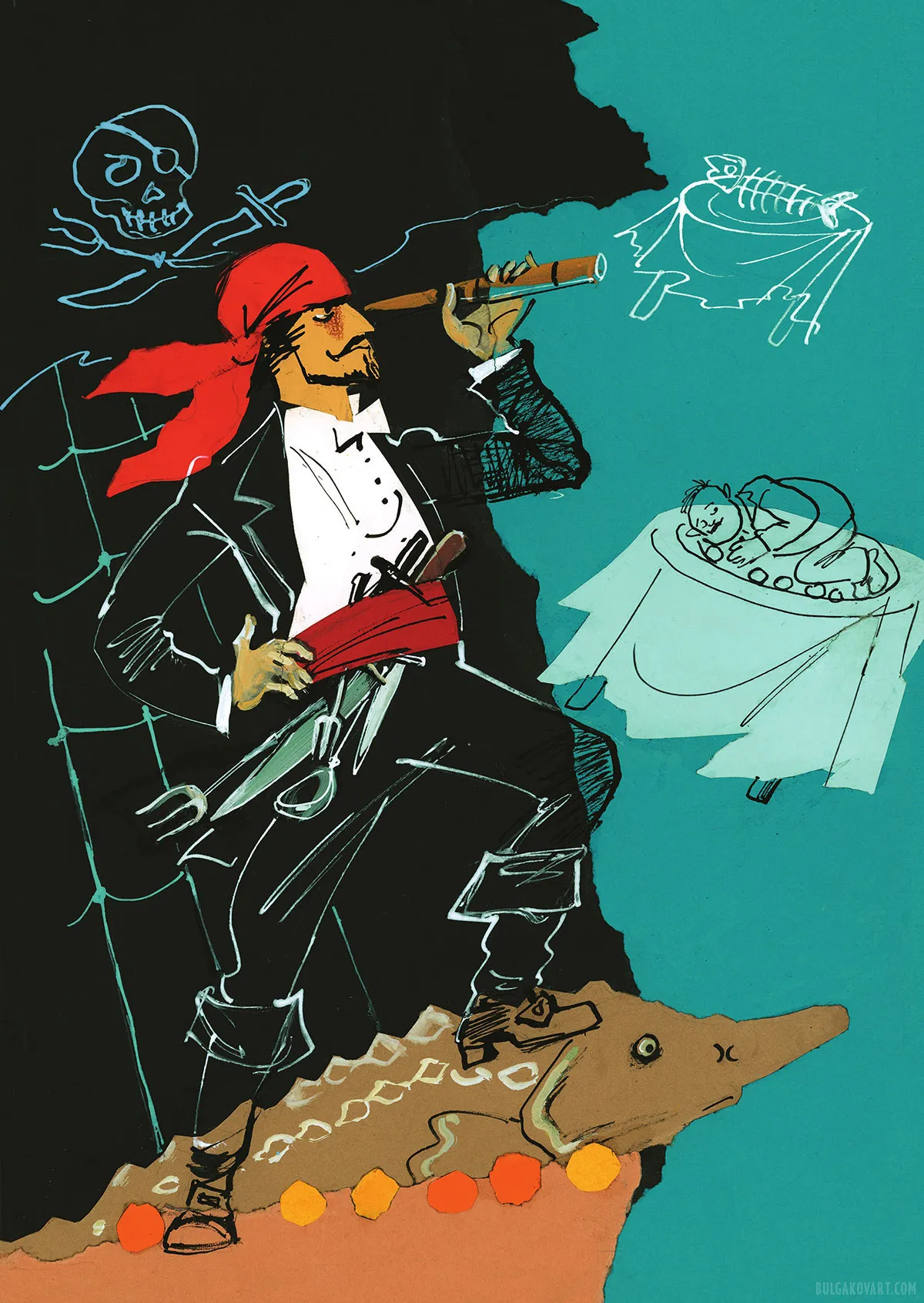 Иллюстрация №9 | Михаил Булгаков, «Мастер и Маргарита»