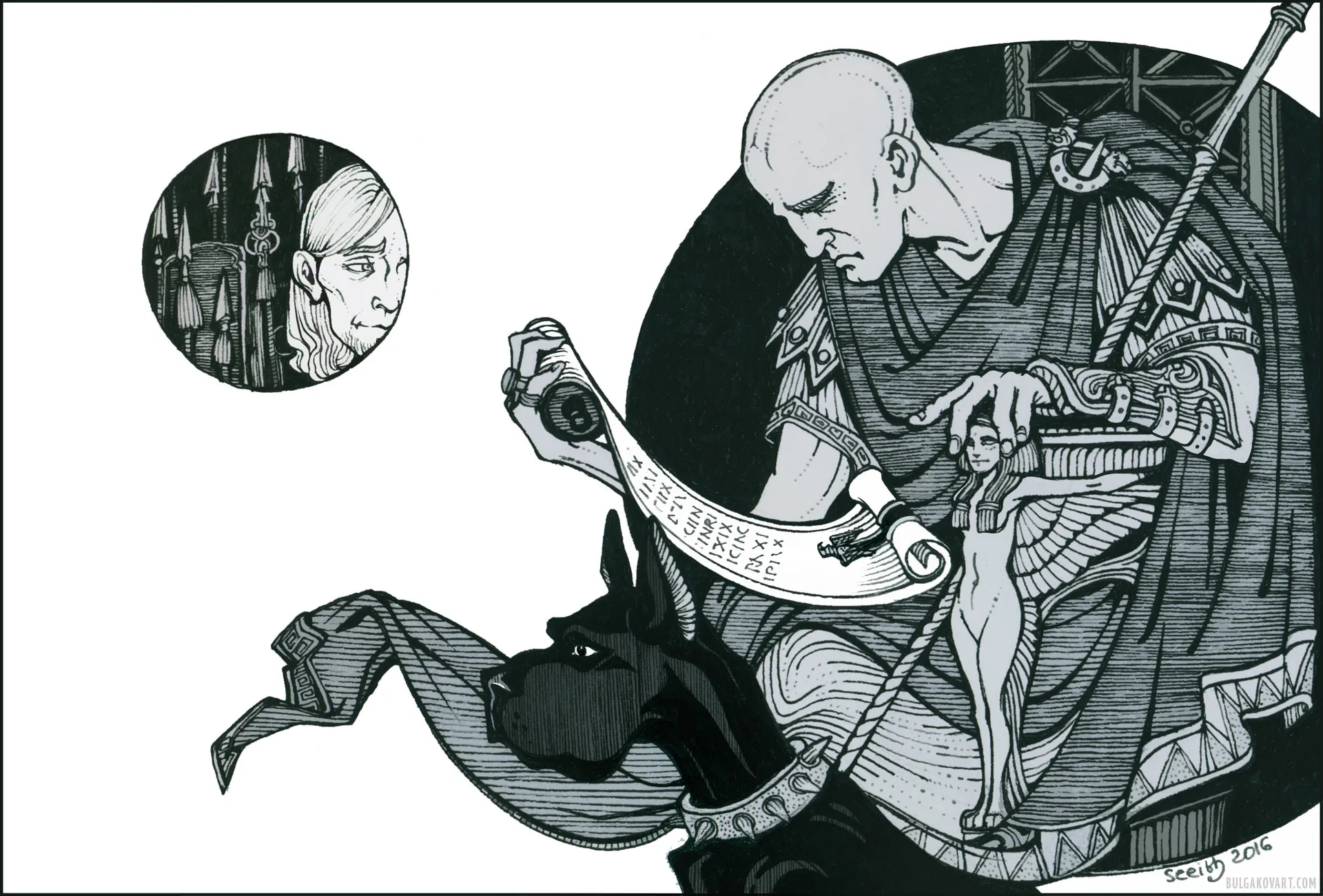 Иллюстрация №2 | Михаил Булгаков, «Мастер и Маргарита»