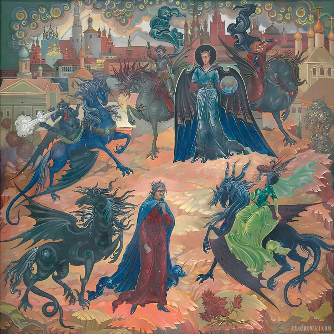 Мастер на Воробьевых горах (Палех, Мстера, Холуй) | Михаил Булгаков, «Мастер и Маргарита»